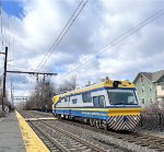 TGIV Heading east past Murray Hill Station